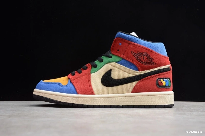 1 CU2805-100 Mid Great Jordan Fearless Air the SE Blue 1031